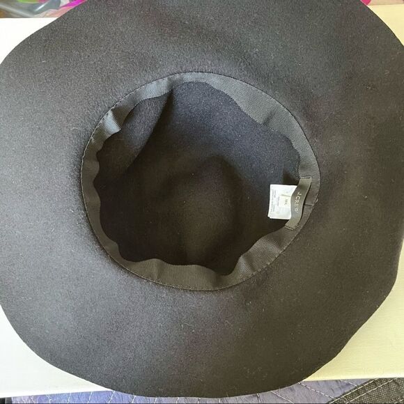 J.Crew Black Wool Hat M/L - Picture 3 of 6